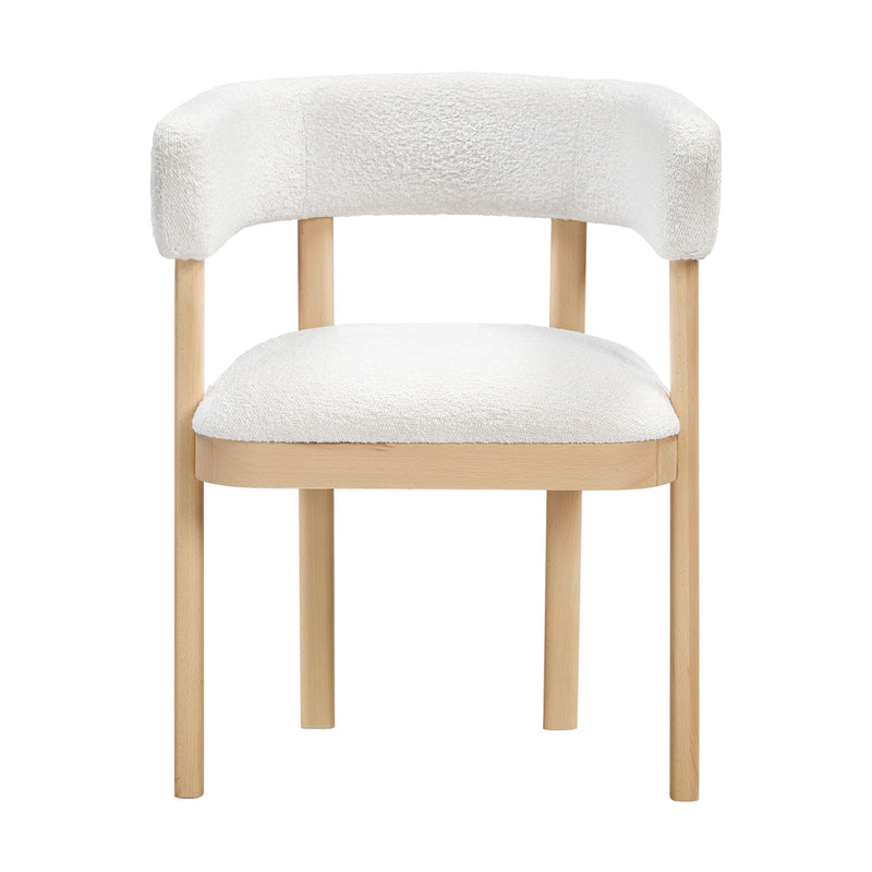 Trivoli Boucle Dining Armchair