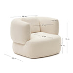 Martina Boucle Armchair