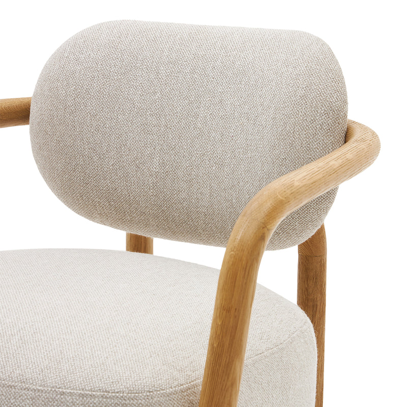 Melqui Oak Armchair