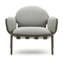 Joncols Outdoor Armchair - Grey / Aluminum Dark Green