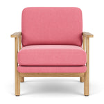 Firenze Bubblegum Fabric / Oak