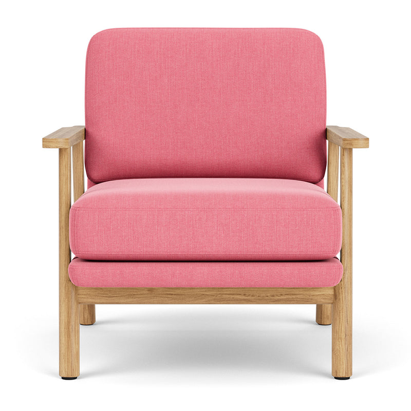 Firenze Bubblegum Fabric / Oak