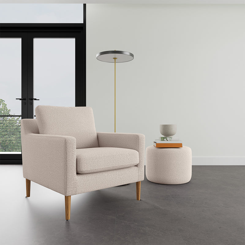 Maya Cream Boucle / Oak