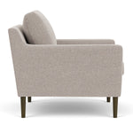 Agnes Brown Textured Weave / Dark Walnut