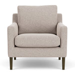 Fabio Stone Fabric / Dark Walnut