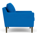 Mark Cobalt Blue Weave / Dark Walnut