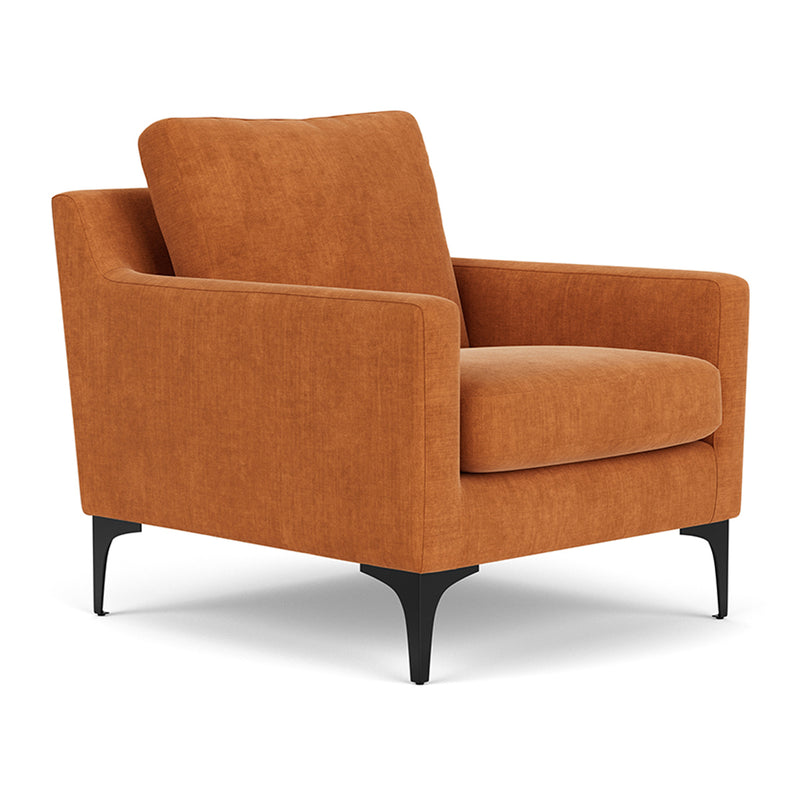Danny Amber Textured Weave / Black Matt PC Steel