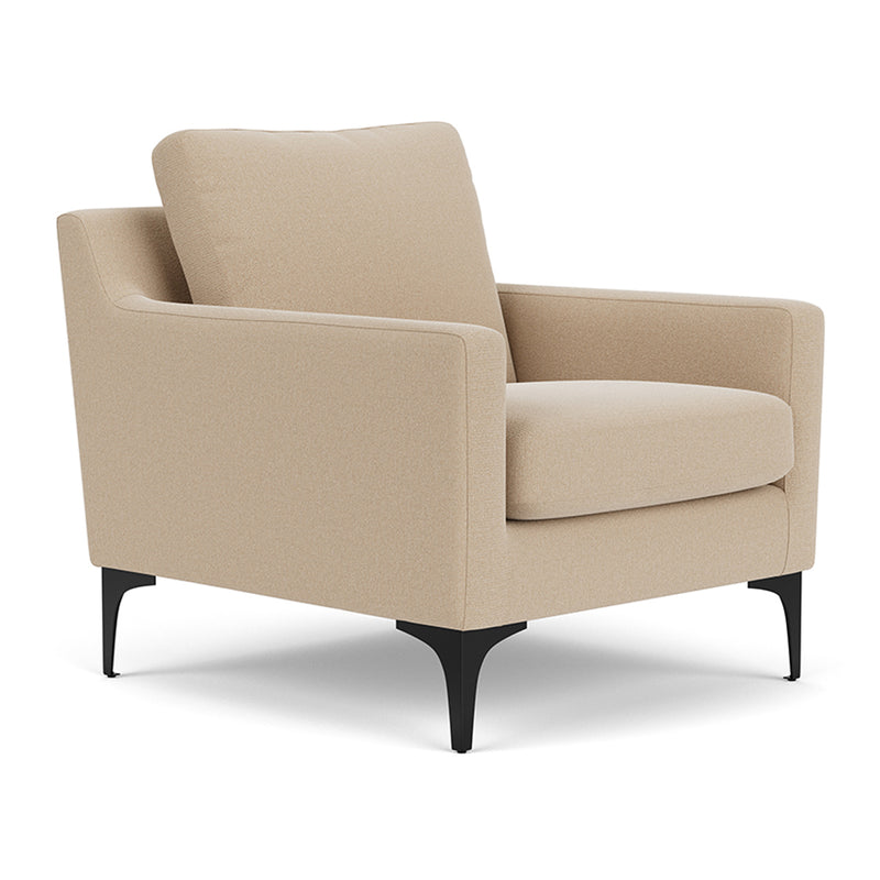 Form Cream Fabric / Black Matt PC Steel