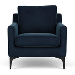 Lux Navy Velvet / Black Matt PC Steel
