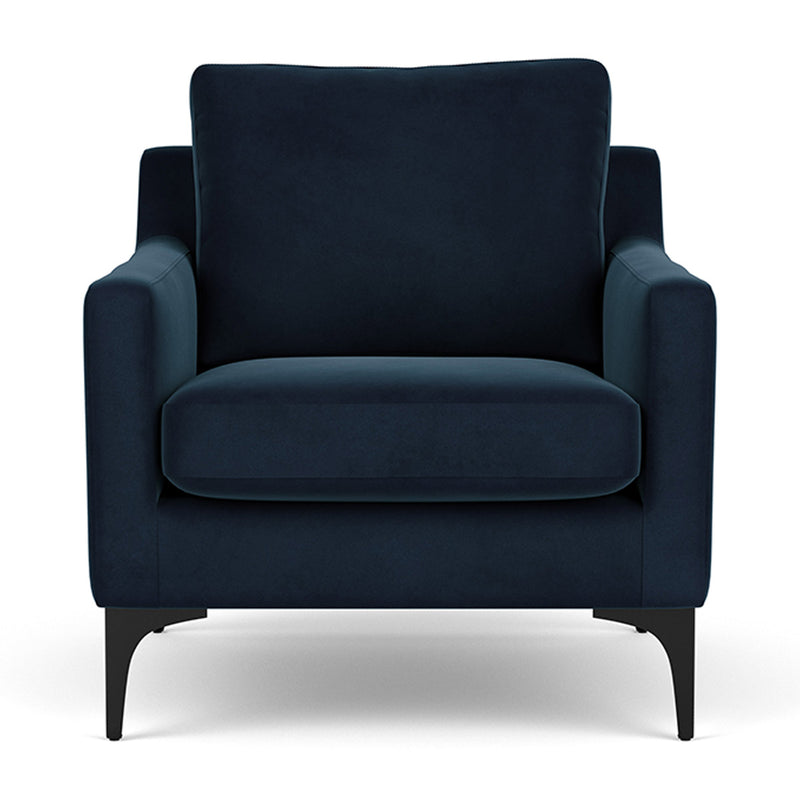 Lux Navy Velvet / Black Matt PC Steel