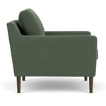 Cura Dark Green Weave / Dark Walnut