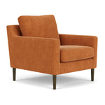 Danny Amber Textured Weave / Dark Walnut