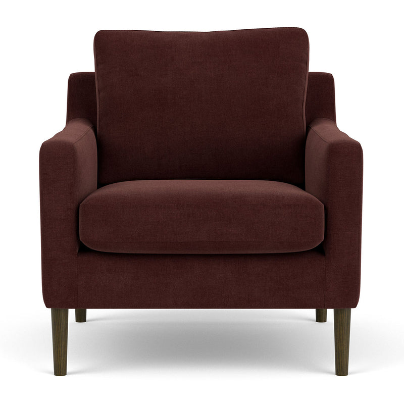 Moss Burgundy / Dark Walnut