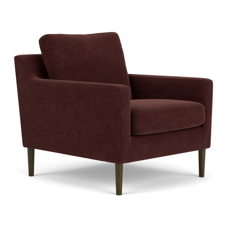 Moss Burgundy / Dark Walnut