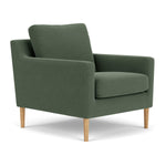 Cura Dark Green Weave / Oak