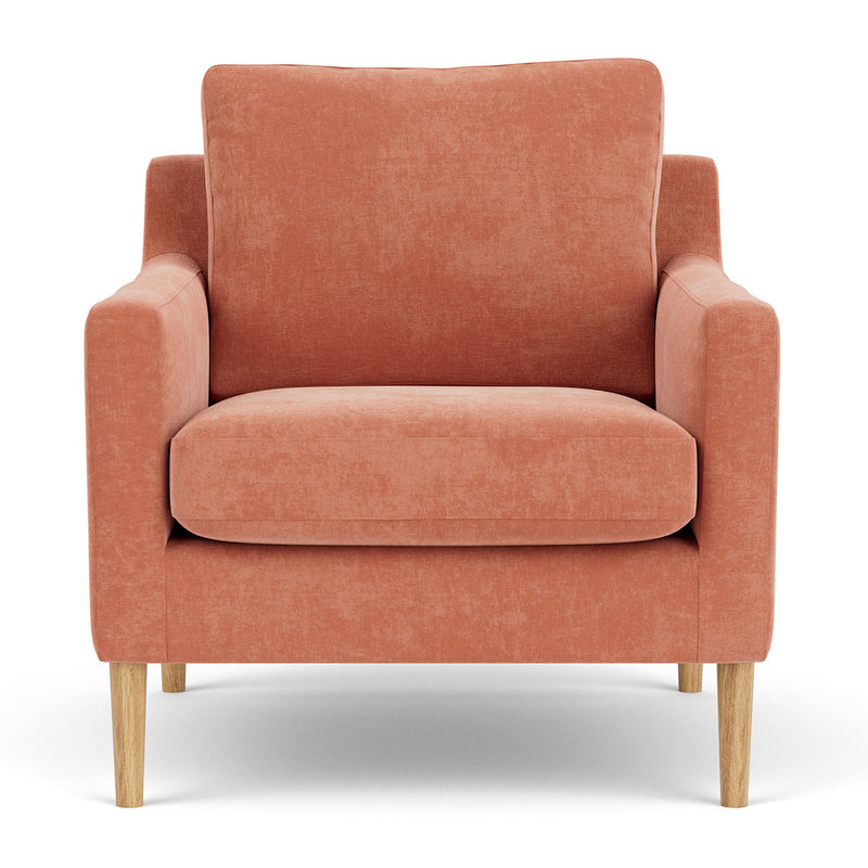 Danny Dusty Rose Textured Weave / Oak