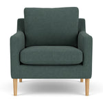 Form Blue Grey Fabric / Oak