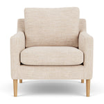 Vega Cream Textured Weave / Oak