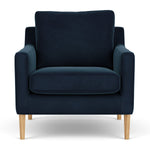 Lux Navy Velvet / Oak