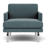 Forest Dust Blue Fabric