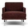 Ernest Armchair - Moss Burgundy