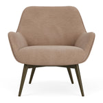 Aulla Caramel Textured Weave / Dark Walnut