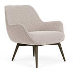 Fabio Stone Fabric / Dark Walnut