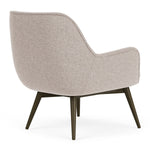 Fabio Stone Fabric / Dark Walnut