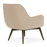 Form Cream Fabric / Dark Walnut