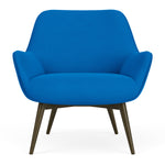 Mark Cobalt Blue Weave / Dark Walnut