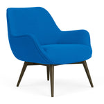 Mark Cobalt Blue Weave / Dark Walnut