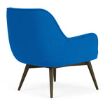 Mark Cobalt Blue Weave / Dark Walnut