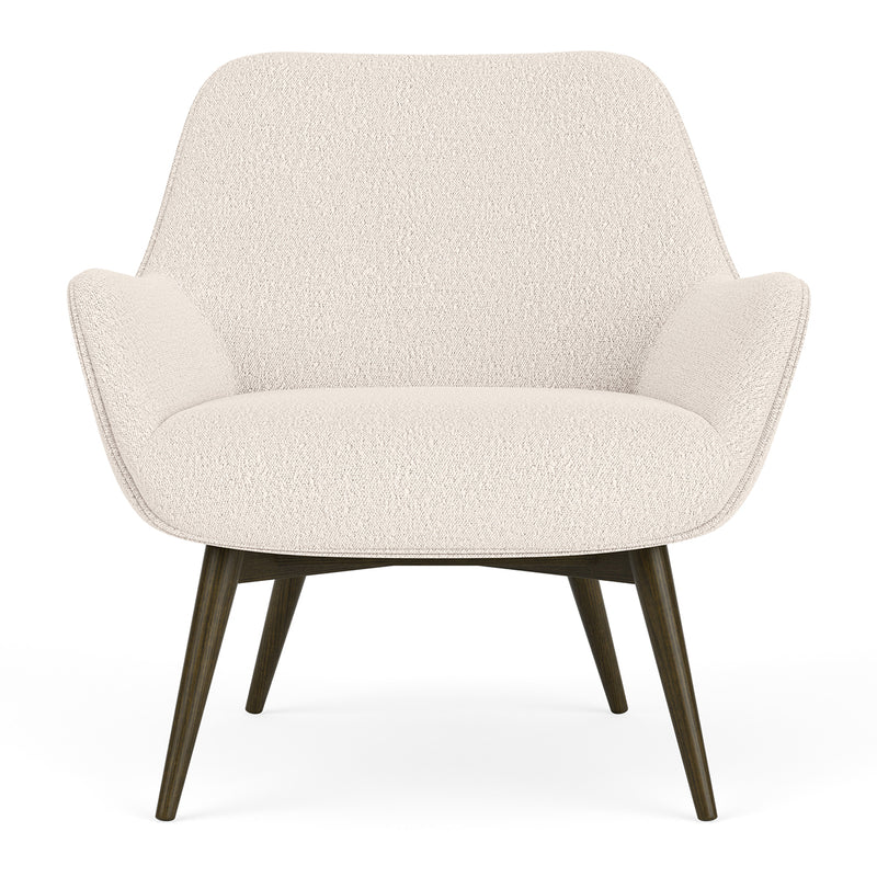 Maya Cream Boucle / Dark Walnut