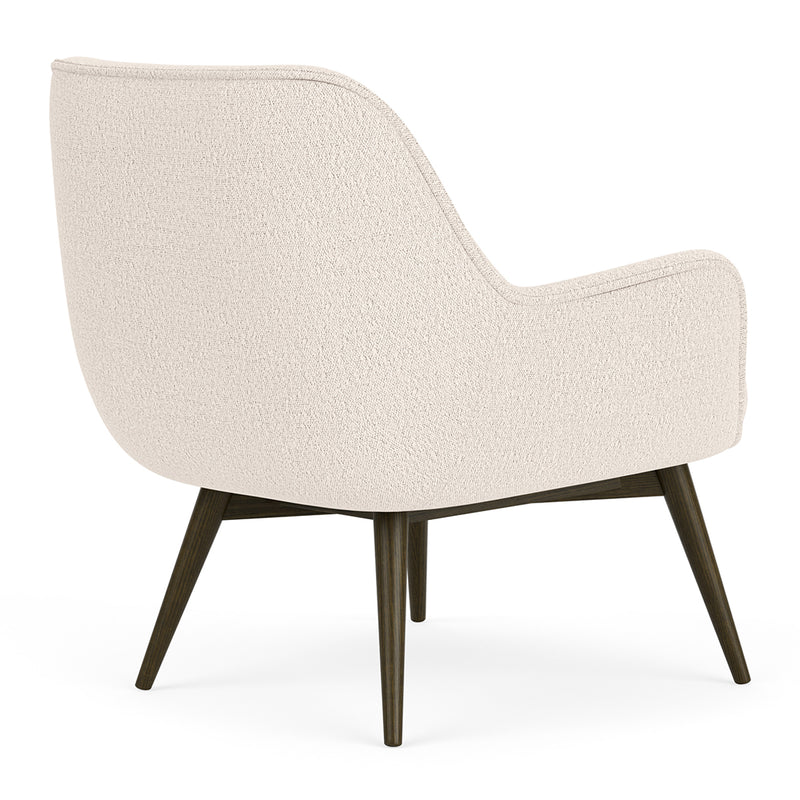 Maya Cream Boucle / Dark Walnut