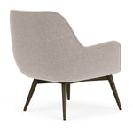 Agnes Brown Textured Weave / Dark Walnut