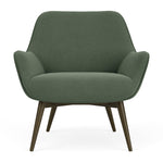 Cura Dark Green Weave / Dark Walnut