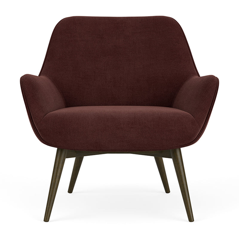 Moss Burgundy / Dark Walnut