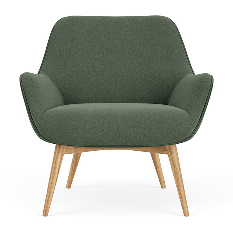 Cura Dark Green Weave / Oak