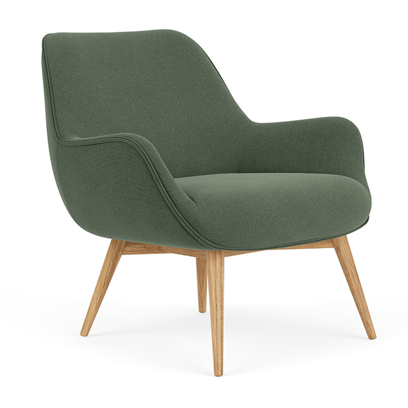 Cura Dark Green Weave / Oak