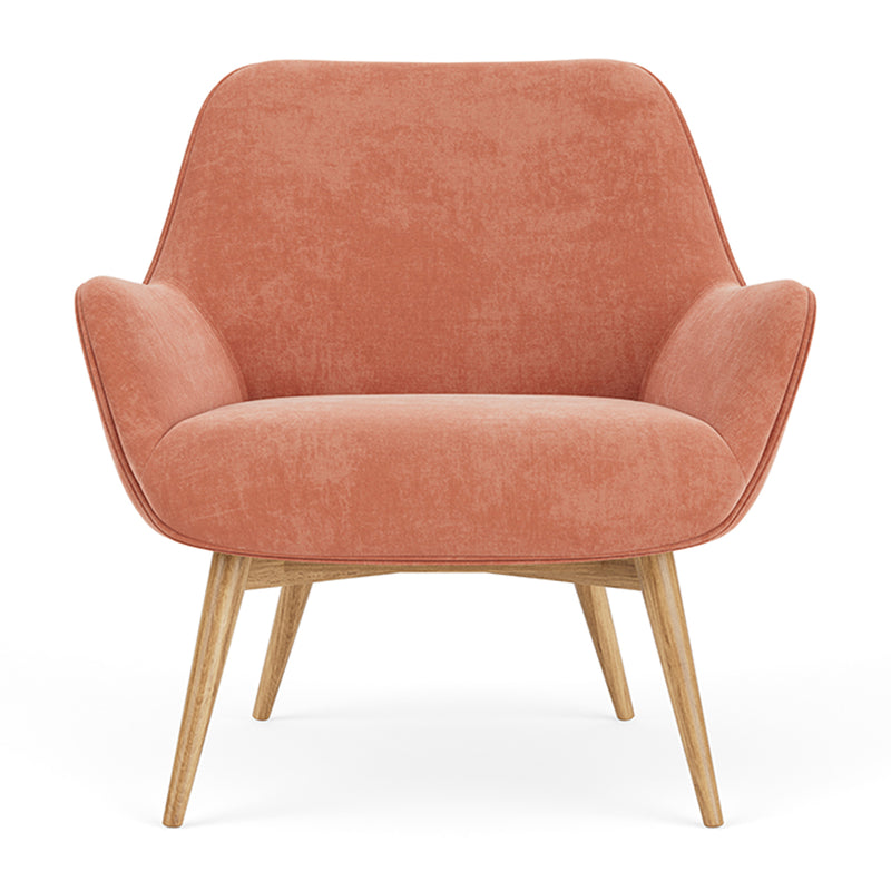 Danny Dusty Rose Textured Weave / Oak