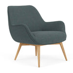 Form Blue Grey Fabric / Oak