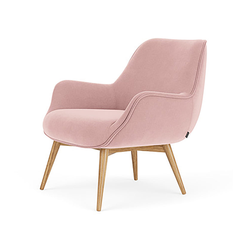 Forest Rosa Fabric / Oak