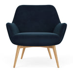 Lux Navy Velvet / Oak