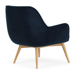 Lux Navy Velvet / Oak