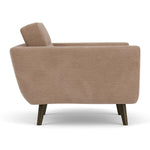 Aulla Caramel Textured Weave / Dark Walnut