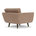 Aulla Caramel Textured Weave / Dark Walnut