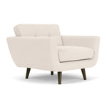 Maya Cream Boucle / Dark Walnut