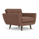 Pebble Rust Boucle / Dark Walnut