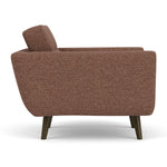 Pebble Rust Boucle / Dark Walnut