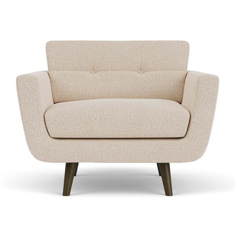 Pasha Dune Boucle / Dark Walnut